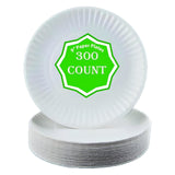 Perfect Stix Paper Plate by Kitchen Essentials, 9" (Pack of 300)