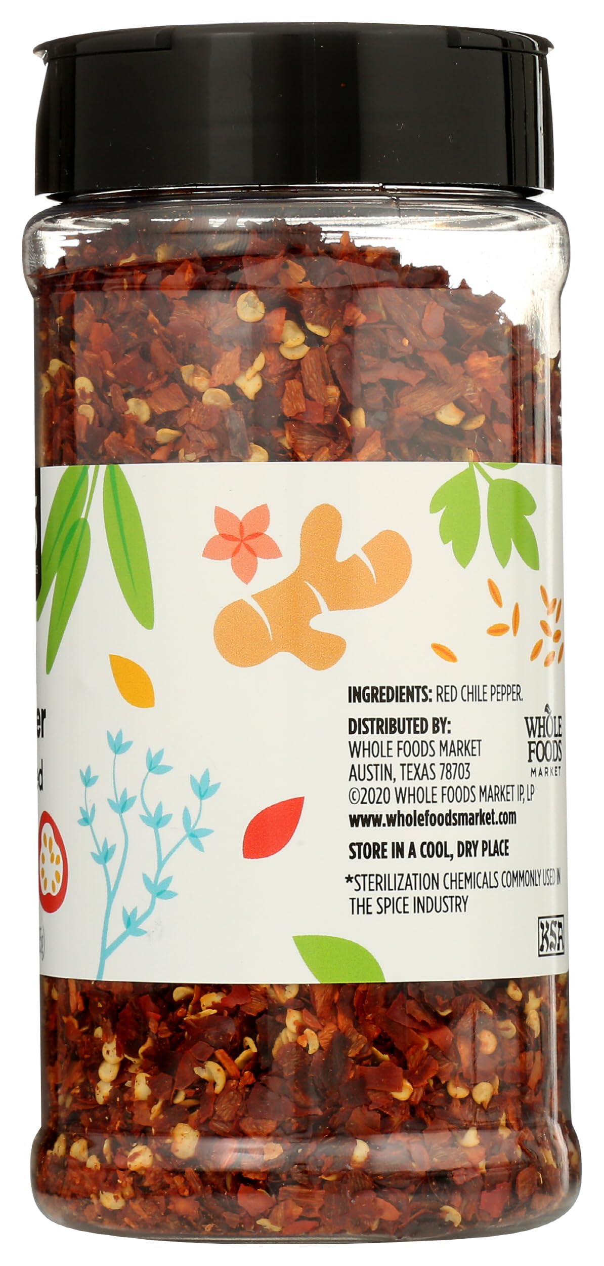 365 by Whole Foods Market, Crushed Red Chile Peppers, 4.76 Ounce