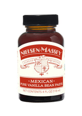 Nielsen-Massey Mexican Pure Vanilla Bean Paste for Baking and Cooking, 4 Ounce Bottle