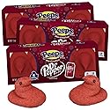 Peeps Dr Pepper Flavored Marshmallow Treats, Soda Pop Inspired Candy, 5 Count Chicks, Easter Basket Stuffers, Pack of 3