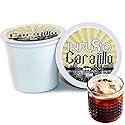InfuSio Coffee Pods 96 Count Carajillo Flavored Medium Roast Single serve Coffee pods for Keurig K Cups Brewers - InfuSio Premium Roasted Keurig 2.0