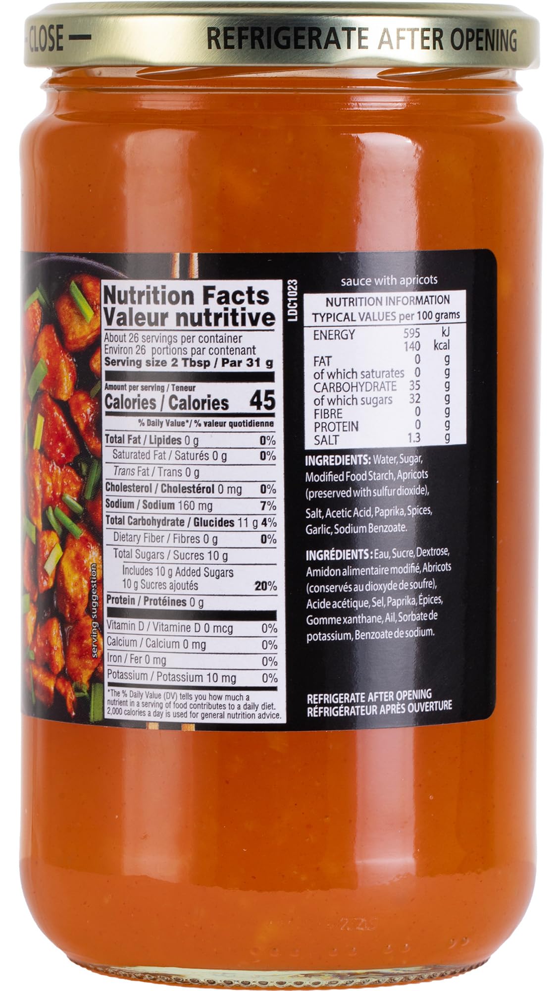 Haddar Sweet & Sour Duck Sauce, 28 oz (4 Pack) | Authentic Asian Style | No MSG | Perfect for Egg Rolls, Spring Rolls, Wontons, Chicken, Fish & Stir