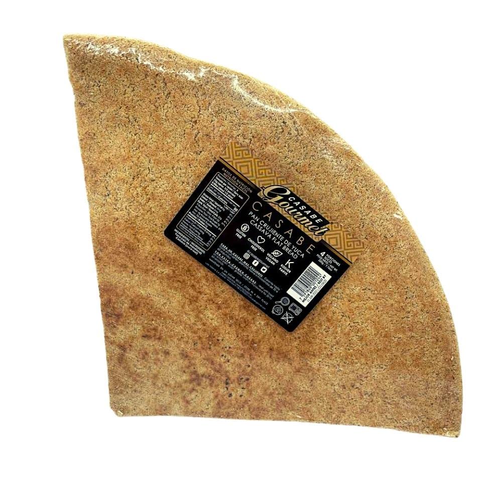 Casabe Gourmet - Pan de Yuca Plano 6 paquetes, sabor natural, directo de Venezuela/Casabe Gourmet - 6 Pack Cassava Bread, Natural Flavor, Vegan