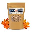 Vermont Maple Syrup's Organic Coarse Vermont Maple Sugar, 1 lb - Subtle Maple Syrup Sweetness, Perfect Sugar Substitute for Baking, Coffee, and Oatmeal