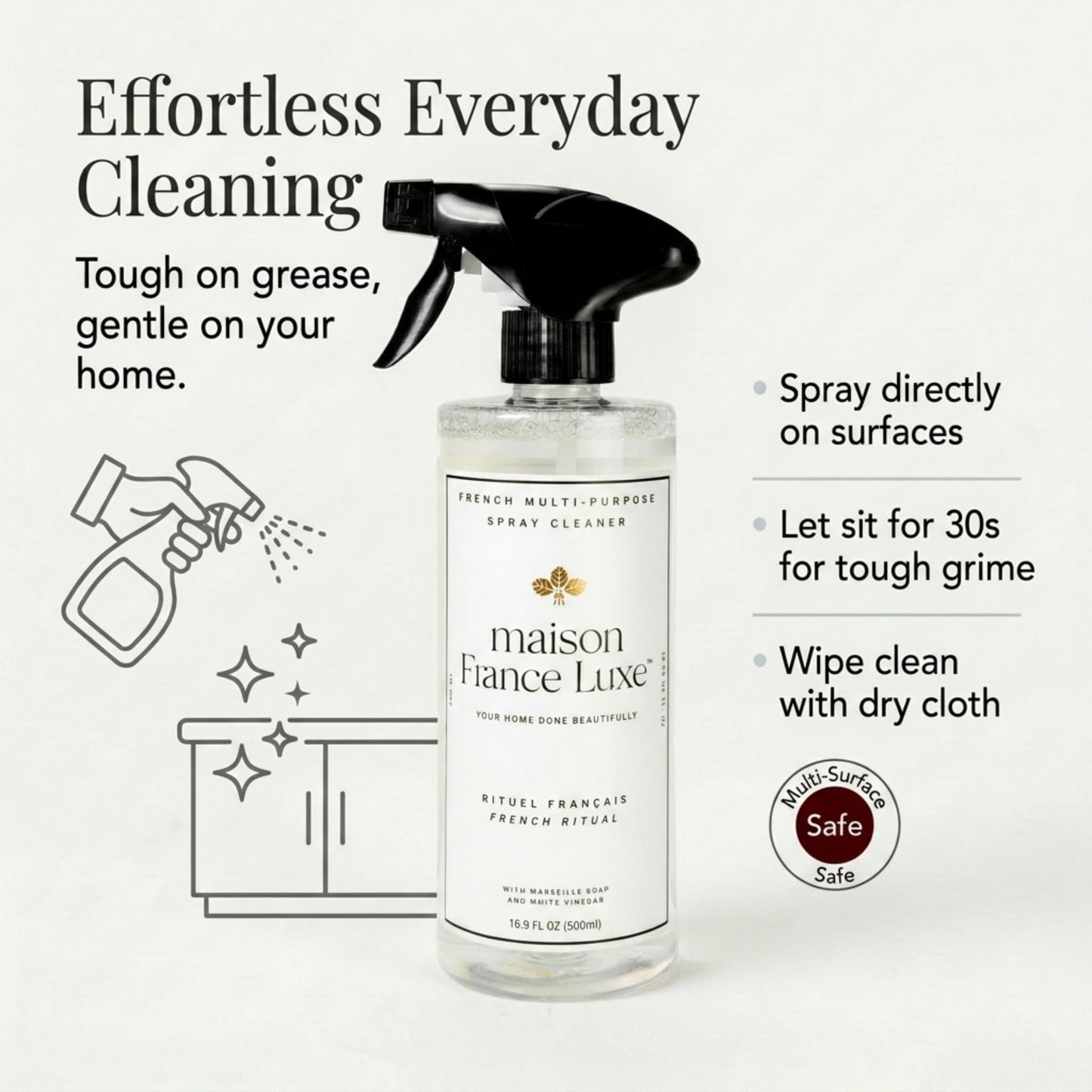 Maison France Luxe French Multi-Purpose - Spray Cleaner - Rituel Français