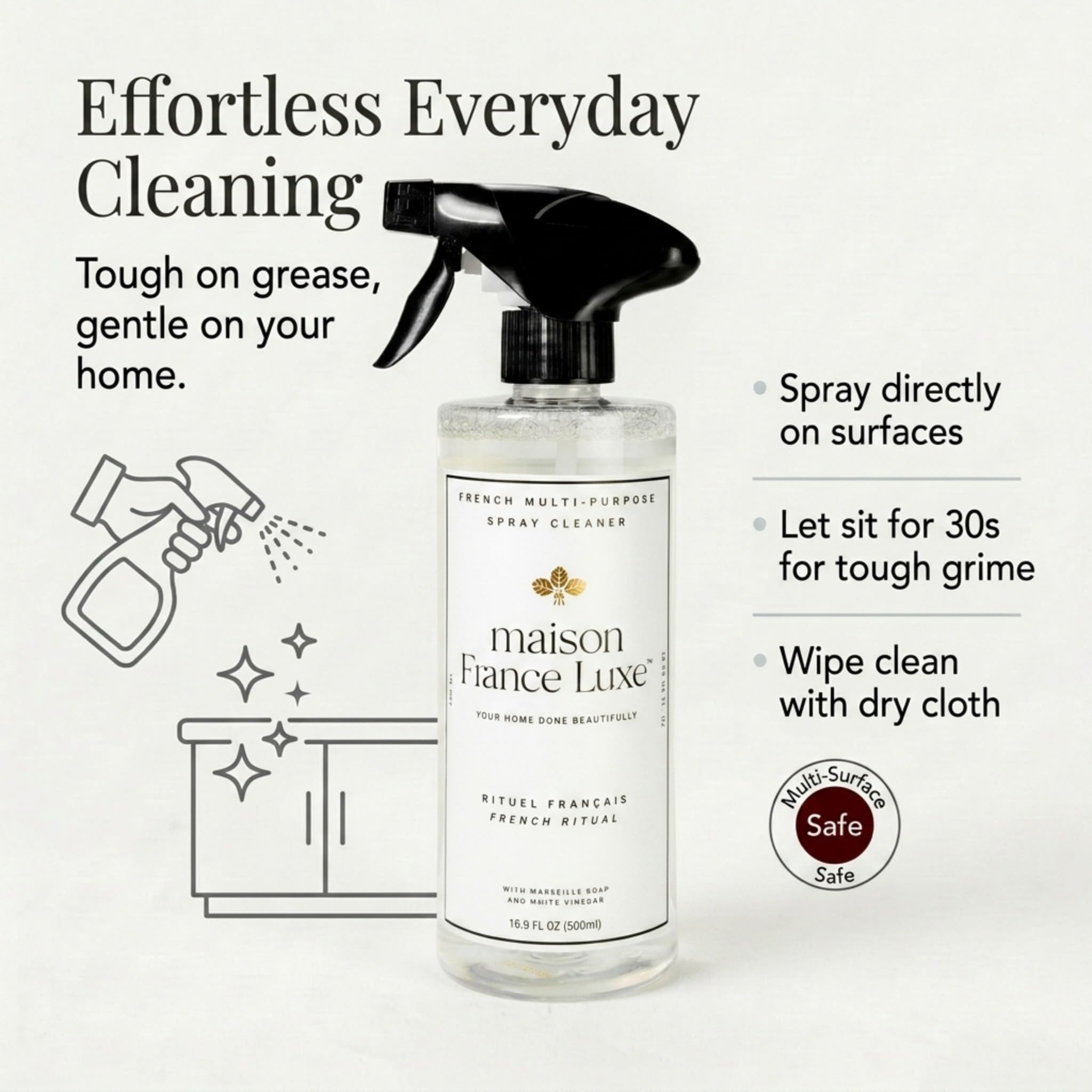Maison France Luxe French Multi-Purpose - Spray Cleaner - Rituel Français