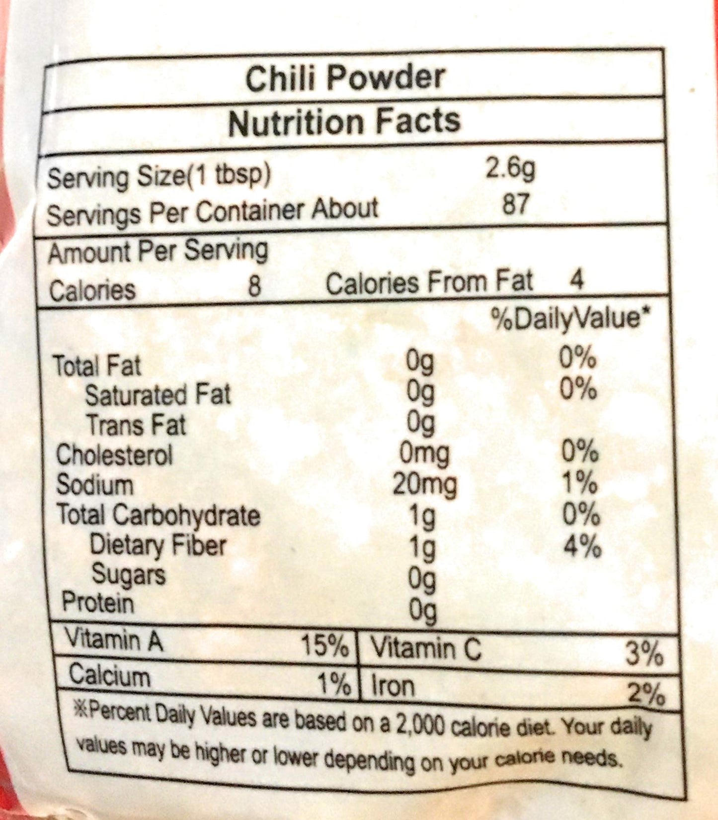 Chun Zhi Wei Chili Powder 8 Oz(2 Pack)