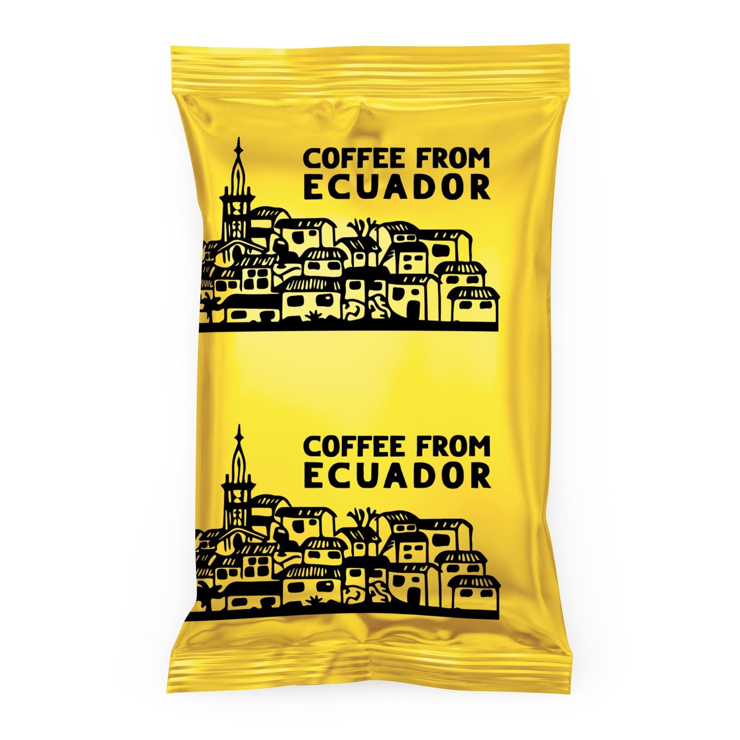 Z Beans - Medium Roast Individual Coffee Pouches - 50 Count - Each 2 OZ Packet Brews 8 Cups - Sustainably Sourced Ground Coffee from Ecuador - Small