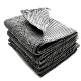Top-spring Microfiber Cleaning Cloth, 12 "x12 Ultra Absorbent Dish Cloths Dry Dish Rags, Washing Cloths with Scrub Side, Microfiber Towel for Cars