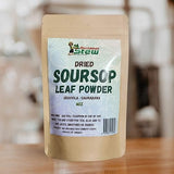 Soursop Leaf Powder Wild Harvested Jamaica | Graviola Powder | Annona Muricata | Stone-Ground Whole Leaf | Wildcrafted Caribbean | Rastaman Stew
