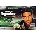 Africas Best Mens Organics Texture My Way Comb Thru Creme Hair Texturizing Kit, 1 Ea