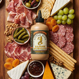 Little Zing Danish Mustard - Sweet & Punchy Gourmet Mustard Sauce with Horseradish Kick - All-Natural, No Oils, Fillers, or Preservatives - Bold
