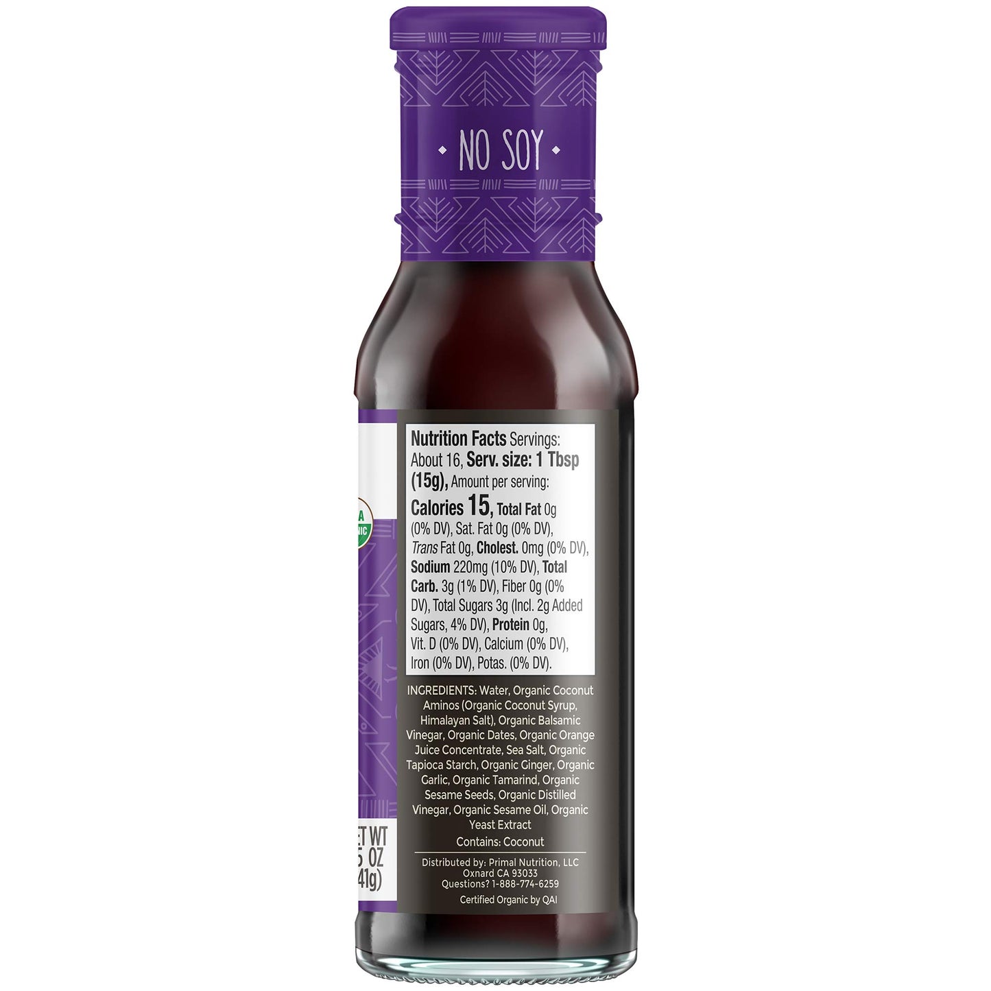Primal Kitchen No Soy Teriyaki Sauce Variety 2-Pack, Made with Real Ingredients, Includes 1 Island Teriyaki & 1 Original Teriyaki
