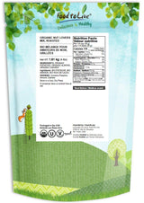 Food to Live Organic Dry Roasted Nut Lovers Mix, 4 Pounds - Oven Toasted Pistachios, Almonds and Cashews Blend. No Salt Added. Trail Snacks for Adults
