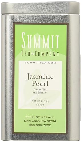 Jasmine Pearls 2.5 oz Tin Green Tea (Superior Grade)
