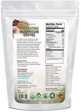 Lean Factor: Organic Energizing Mushroom Coffee - (10 oz) Bag of Premium and Nutrient-Packed Coffee With Lion’s Mane, Cordyceps & Chaga - Lightly
