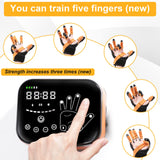 Salario Rehabilitation Robot Gloves,Stroke Hemiplegia Rehabilitation Training Equipment, Finger Straightening Brace Guard Protector, for Hand Function