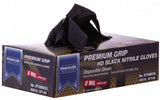 Premium Guard - Nitrile Gloves Heavy Duty 8 Mil Disposable, Powder Free, Black, 50 Gloves per Box (X-Large)