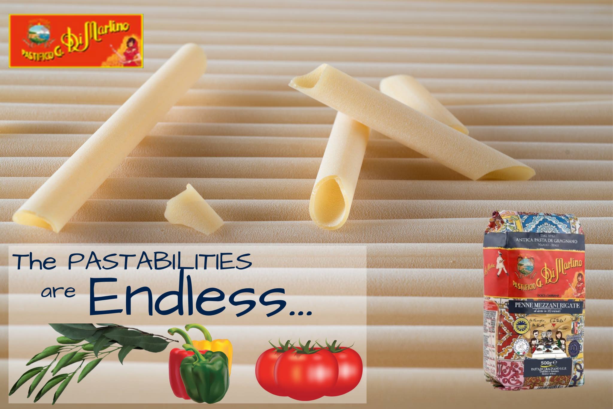 di Martino Pasta, Penne Rigate (Pack 6)