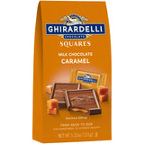 Ghirardelli Milk Chocolate Caramel Squares, 5.32 oz Bag