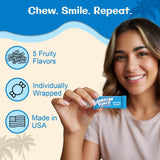 Adams & Brooks Hawaiian Punch Candy Chews (Lemon Berry Squeeze, Fruit Juicy Red, Blue Typhoon, Green Berry Rush, & Orange Ocean), Standup Bag