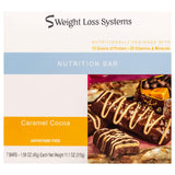 Weight Loss Systems Protein Bar - Caramel Cocoa (7/Box) - Aspartame, Wheat and Gelatin Free