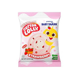 Cotton Lolly Baby Shark Strawberry Cotton Candy 0.21oz 10 Packs