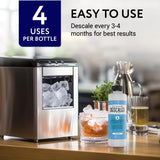 IMPRESA Ice Maker Cleaner & Descaler - 8 Fl Oz Scale Removal Liquid Descaler - Nickel-Safe Ice Machine Cleaner - Compatible with Scotsman, Manitowoc