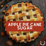 Apple Pie Cane Sugar | Artisanal Infused Sugar |1:1 Replacement For Cane Sugar | All Natural, Non GMO | Gourmet Sweetener | Hand Made, Small Batch | GLP-1 Friendly | Made in USA | Magnetic Tin | Gustus Vitae | #81