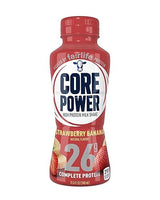 Core Power by fairlife High Protein (26g) Milk Shake, Strawberry Banana, 11.5 Fl Oz (Pack of 12)