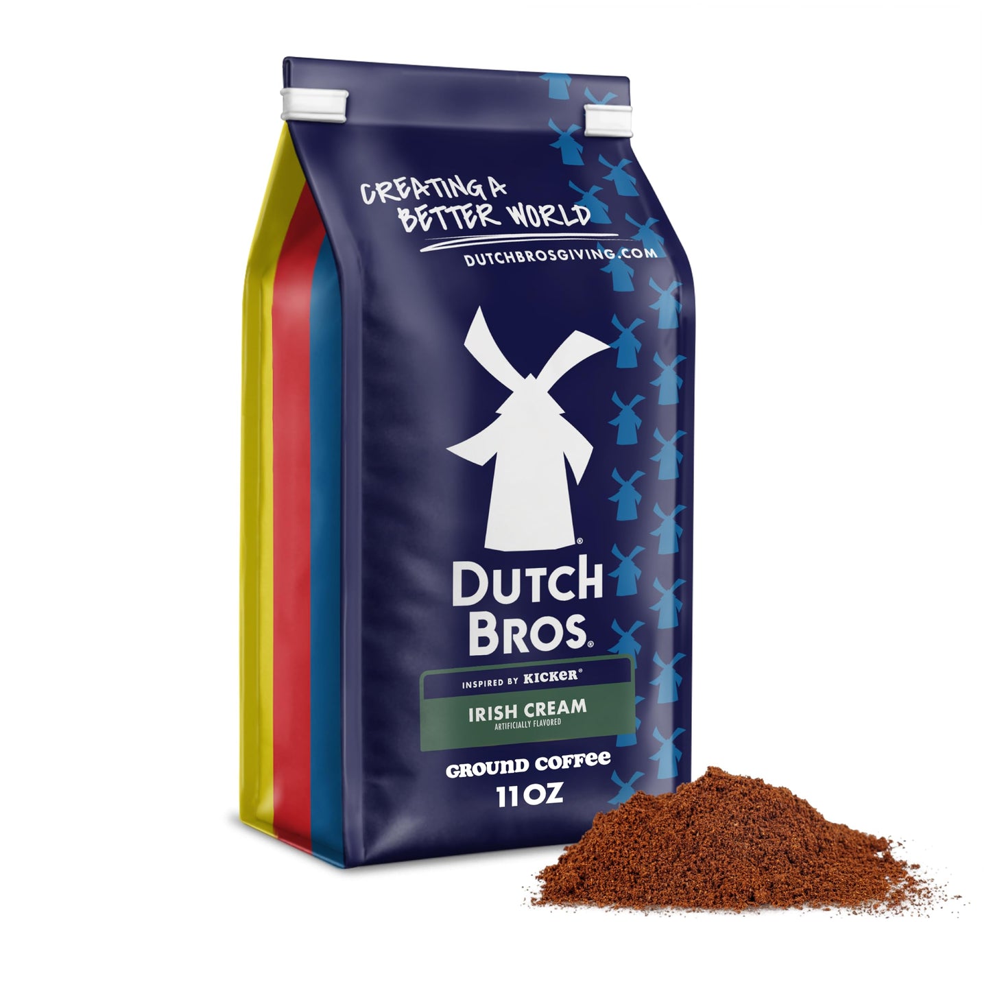 Dutch Bros® Irish Cream Ground Flavored Coffee Inspired by Kicker®, Bagged 11oz