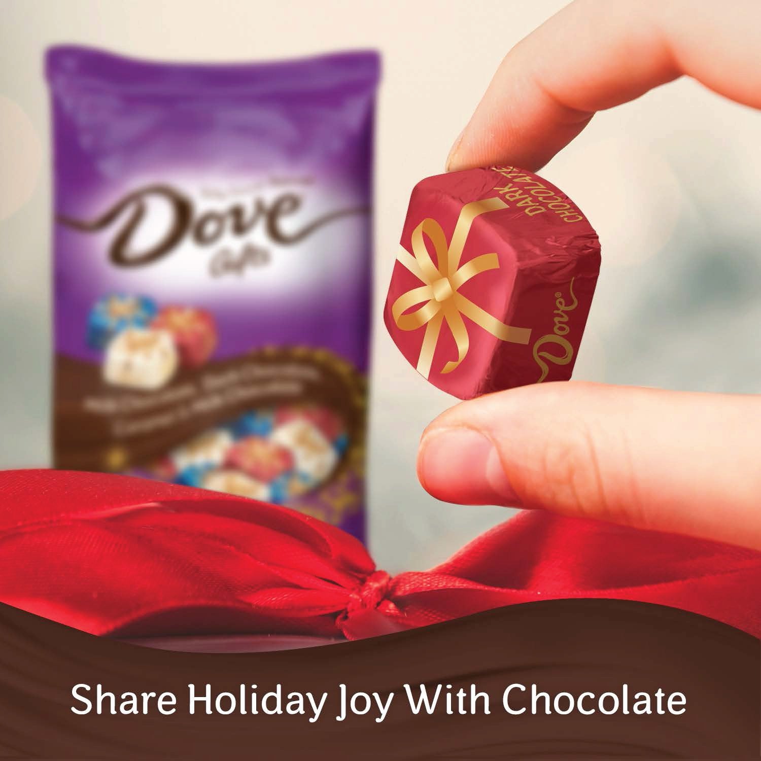 Dove Candy Gifts Silky Smooth Chocolate Promises Variety Mix Valentine's Day Candy, 24 Oz