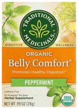 Traditional Medicinals Tea Grn Peppermint Org