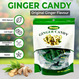Nirwana Ginger Candy - Individually Wrapped for Freshness - Bulk Natural Candy for Travel and Everyday Enjoyment 125G/4.02 oz Original Flavour (1pack)