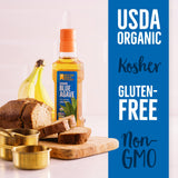 BetterBody Foods Organic Blue Agave, Low Glycemic Sweetener, 25 Oz