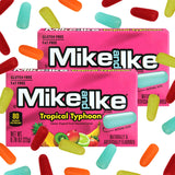 Mike and Ike Tropical Typhoon Candy, 2 Pack of Boxes 0.78 OZ Each, Ideal Mike and Ike Candy for Your Favorite Films, Perfect for Sharing with Friends