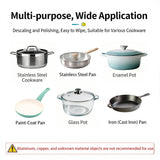 Curvflatn Heavy Oil Stain Cleaner, Pot Bottom Black Stain Cleaner,Stainless Steel Cleaning & Polishing, Powerful Kitchenware Cleaner, Multi-purpose