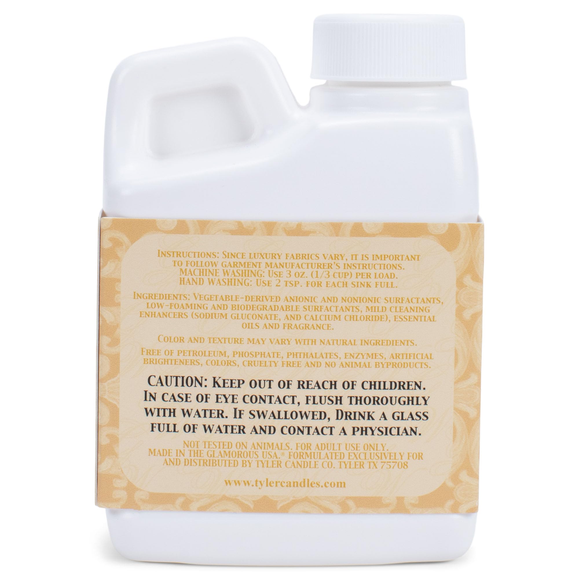 Tyler Glamorous Wash 4 ounce Fine Laundry Detergent Pack of 4, Diva