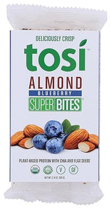 Tosi Superbites, Almond Blueberry, 2.4 Oz