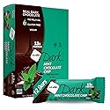 NuGo Dark Chocolate Mint Chocolate Chip, 13g Protein Bar, Vegan, Gluten Free, Non-GMO, Kosher Pareve, 12 Count