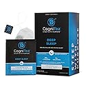 CogniTea Deep Sleep Tea 2mg Melatonin and 50mg L-Theanine for Deep Sleep with Valerian, Chamomile, Lemon Balm and Passion flower Extra Strength Sleepy