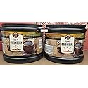 Beaumont Coffee 100% Colombian Ground Med-Dark Coffee Deep Rich Flavor 24.2oz 686g (Two Jars)