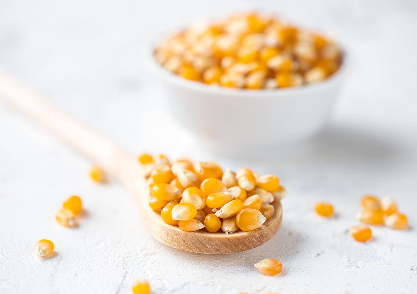 Food to Live Organic Yellow Popcorn, 3 pounds - Non-GMO Corn Kernels, 100% Whole Grain, No Additives, No Preservatives, Bulk. Theater-Quality Popcorn