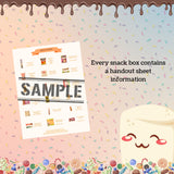 Asian Mystery Japanese Korean Snack Assortment Box, 40 Pieces, Includes Full Sized Items | Variety Pack of Best Tasting Snacks and Candies from Korea