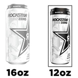 Rockstar Pure Zero Energy Drink, Silver Ice, Zero Sugar, 12 Fl Oz Cans (Pack of 8)