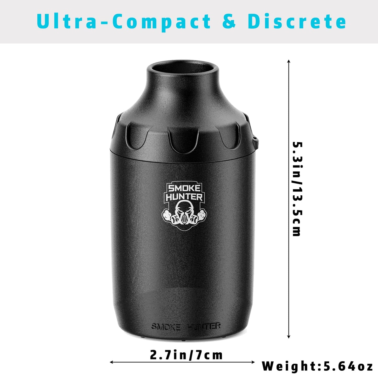 Smoke Hunter 3.0 Classic Edition Personal Space Management Device - Mechanical Barrier, Advanced Physical Odor Capture System
