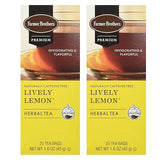 Farmer Brothers Premium: Lively Lemon Hot Tea - 2/25 ct boxes