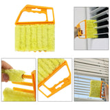 8 Pcs Hand-held Groove Gap Cleaning Tools - Door Window Track Crevice Cleaning Brushes Blind Cleaner Duster, Window Magic Cleaning Brush for Shower