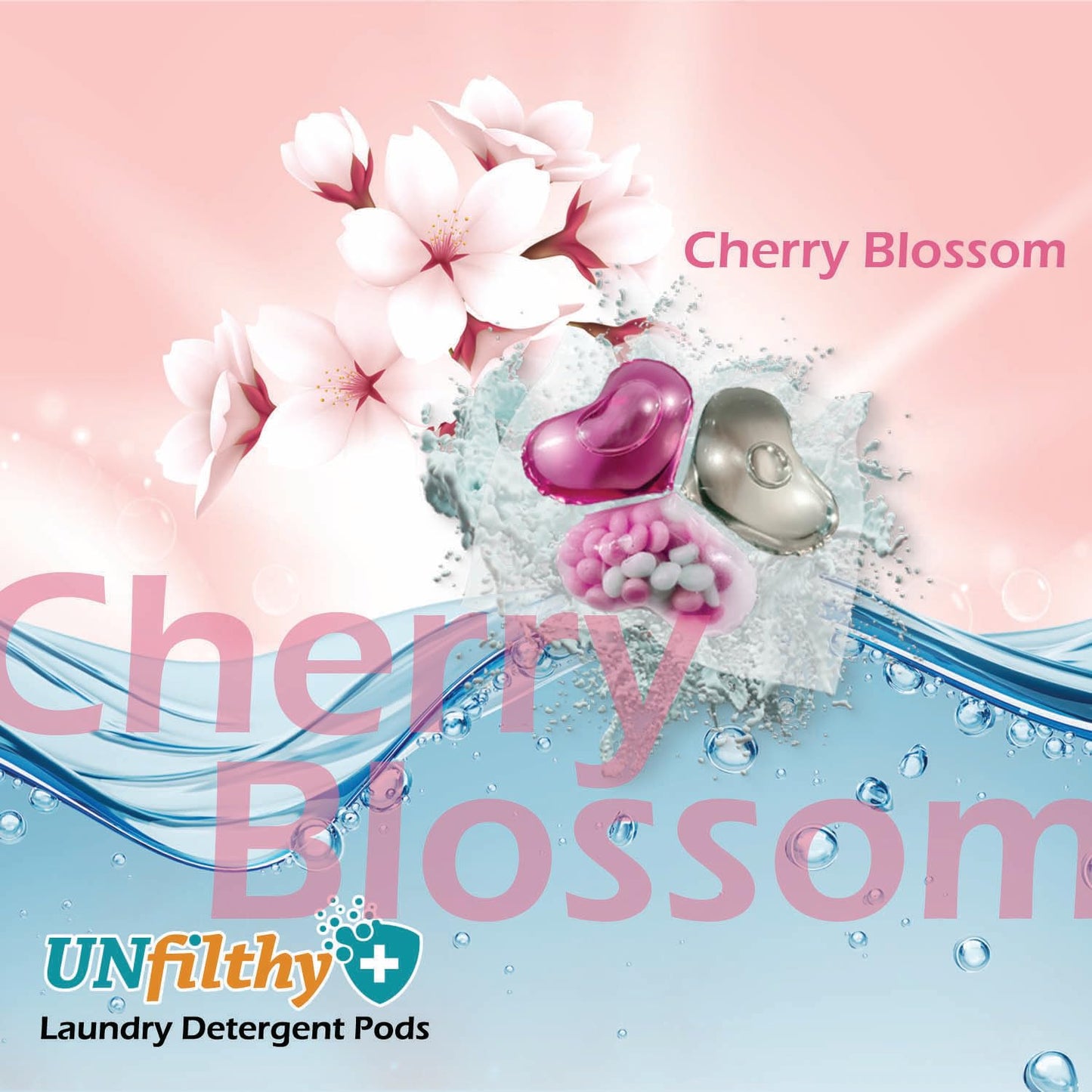 UNfilthy Concentrated Cherry Blossom Laundry Pacs (30)