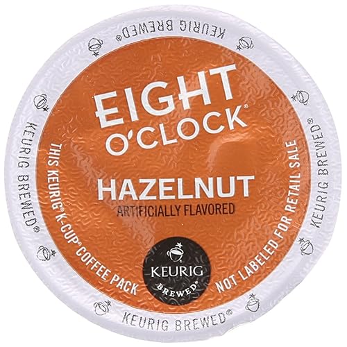 Eight O'Clock Coffee Beans, Hazelnut, 24 Count